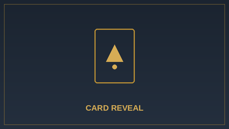 Card reveal